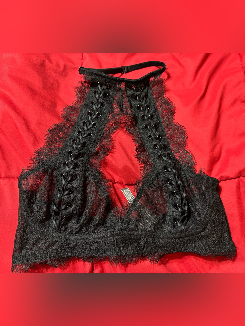 Victoria's Secret Very Sexy high-neck lace bralette